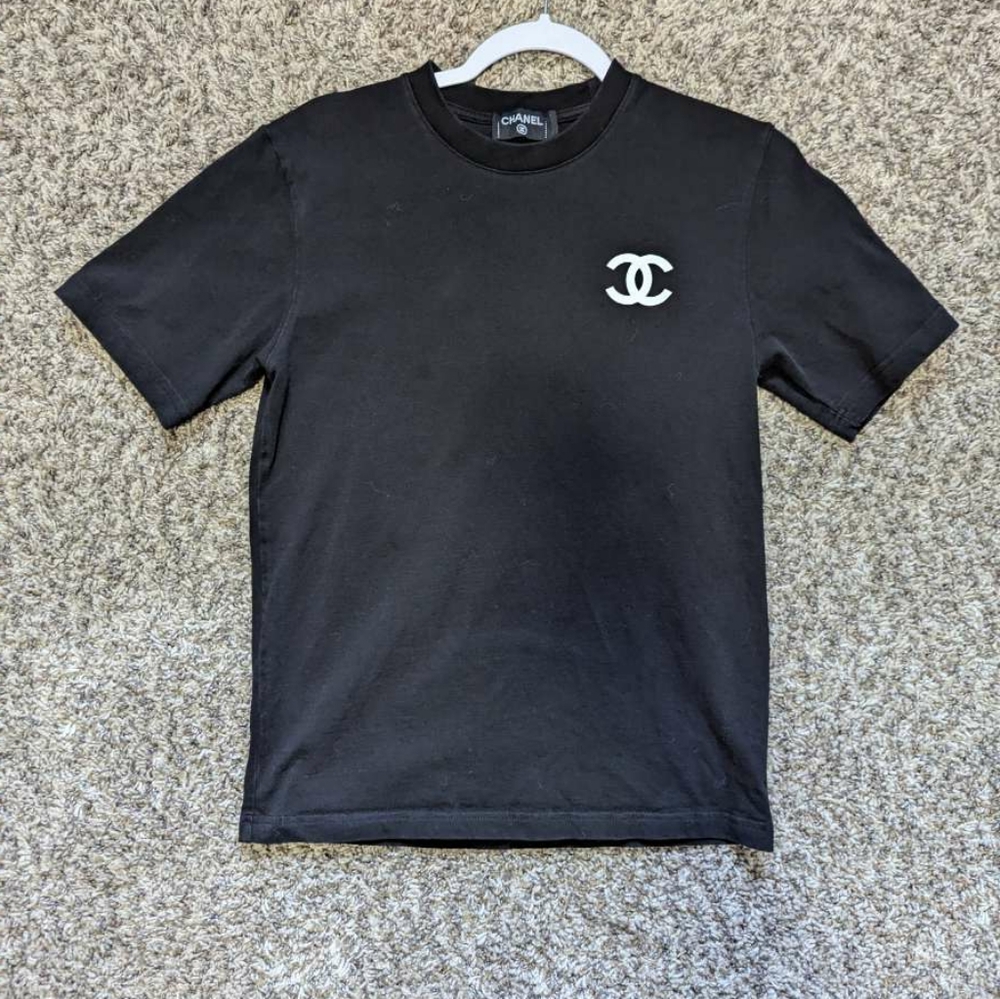 Chanel Black Tee